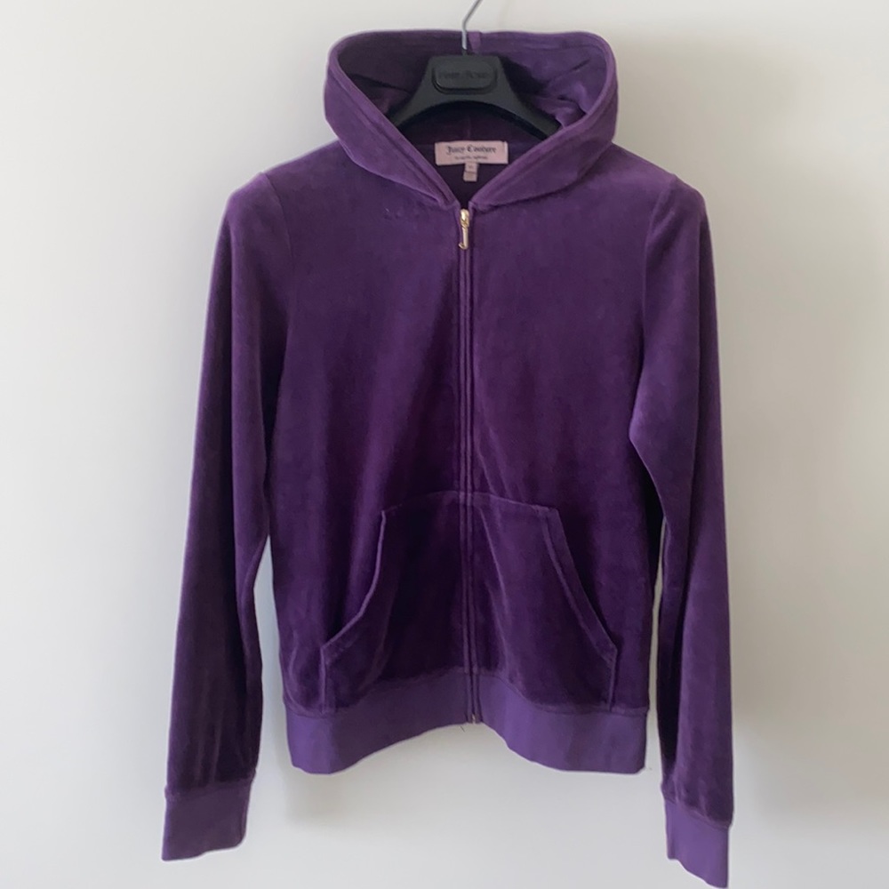 Juicy couture zipper hoodie(XL)
